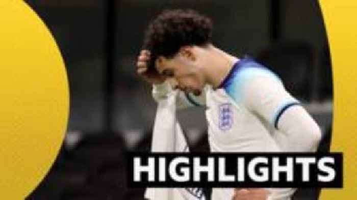 Highlights: England Under-21s defeated by Croatia