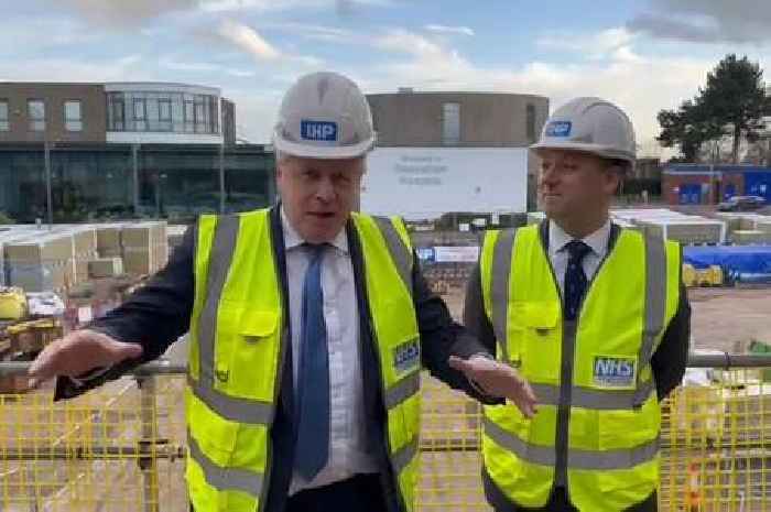 Former Prime Minister Boris Johnson visits Bassetlaw Hospital amid £17.6m overhaul