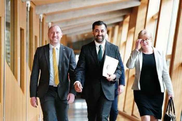 Humza Yousaf voted in as First Minister of Scotland by MSPs