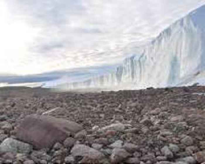 The Greenland ice sheet is close to a melting point of no return