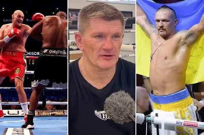 Tyson Fury and Oleksandr Usyk's fight collapsing has 'scared the life' out Ricky Hatton