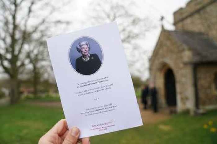 The funeral of former Speaker of the House of Commons Betty Boothroyd - Pictures