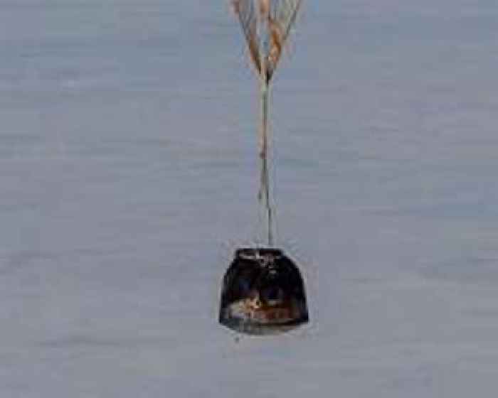Leaky Russian space capsule lands safely in Kazakhstan