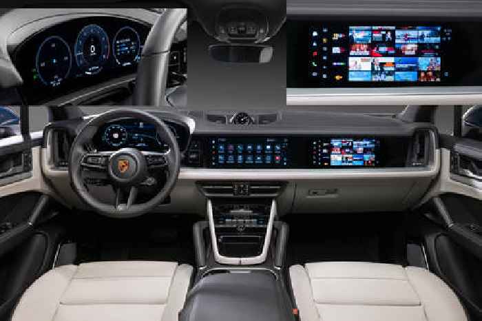 2024 Porsche Cayenne Interior Revealed, Debuts New Driver & Passenger Experience