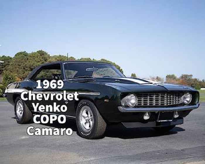 This 1969 Chevrolet Yenko COPO Camaro Is a Fully Loaded and Rare Muscle Beauty
