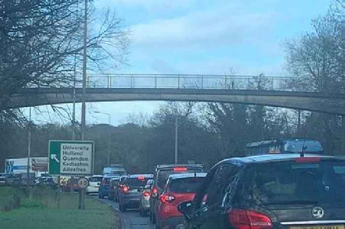 A38 Derby live traffic updates as crash causes long delays for commuters