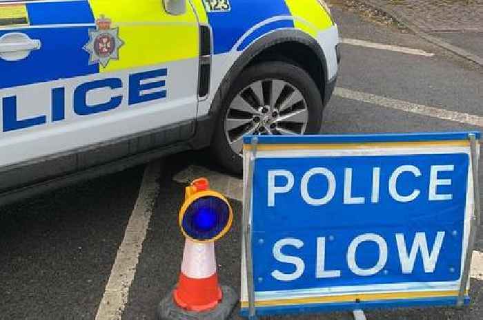 Pedestrian in her 40s dies after collision with car as three people arrested