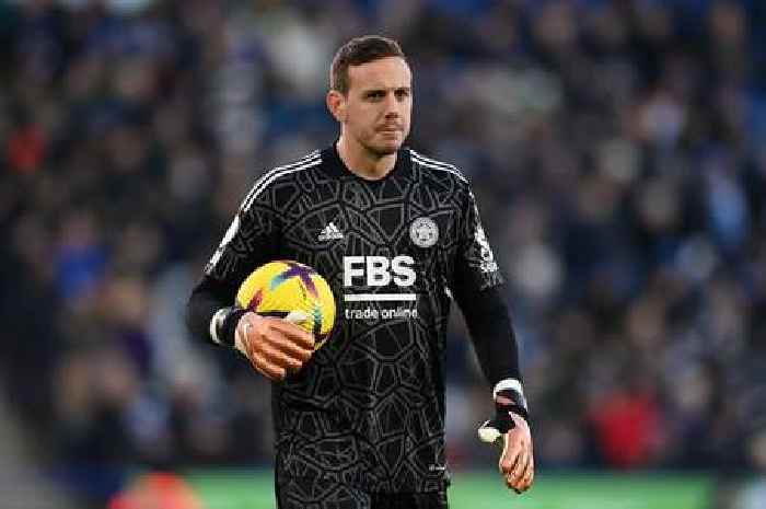 Danny Ward reacts to being dropped by Leicester City as Brendan Rodgers opts for Daniel Iversen