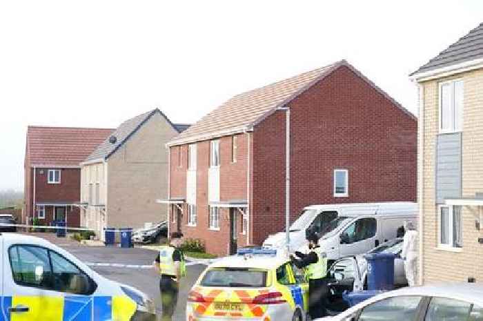 Photos show police at scene of Cambridgeshire shootings which left two men dead