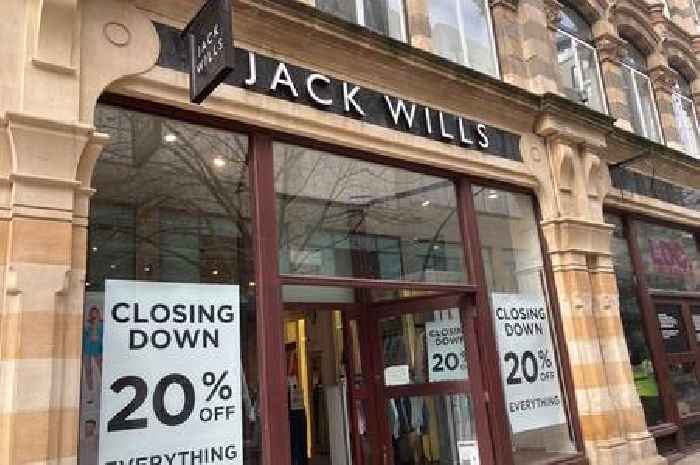 Jack Wills to close Cardiff store