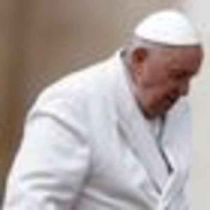 Pope 'improving' after first night in hospital with infection