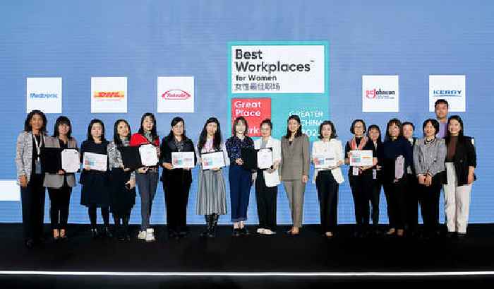 33 Organizations awarded 'Best Workplaces for Women™ in Greater China 2023' by Great Place to Work®