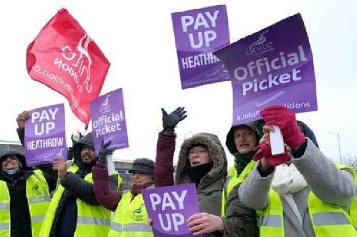 Flights could be cancelled as Heathrow security guards launch 10-day strike over pay