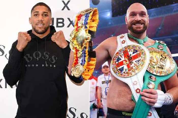 Anthony Joshua plots to call out rival Tyson Fury if he knocks out Jermaine Franklin