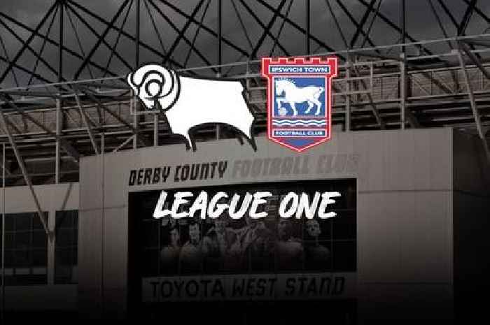 Derby County v Ipswich Town LIVE: Team news and updates