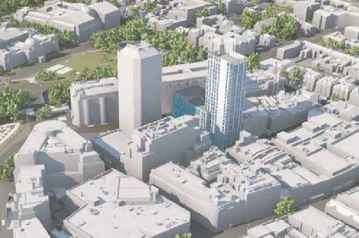 Plan for new 25-storey tower block in Cardiff city centre