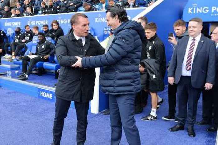 What Aston Villa boss Unai Emery said about Brendan Rodgers and Leicester City
