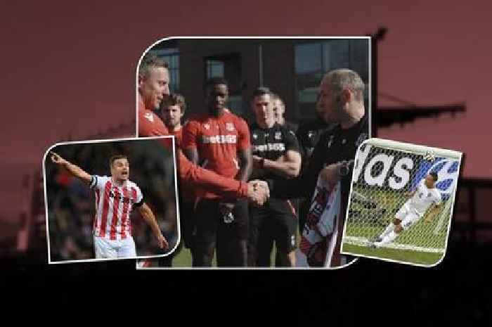 'Incredible' - Stoke City make training ground presentation to Phil Jagielka