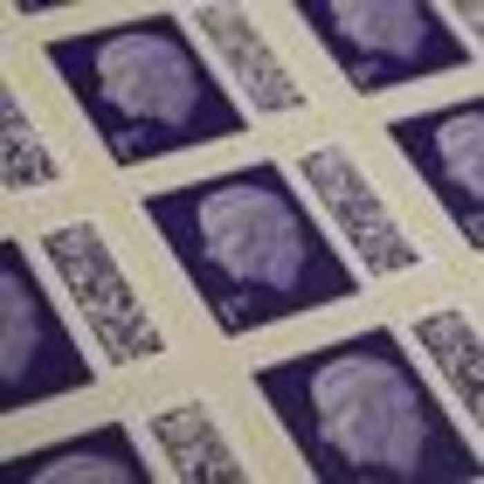 New stamps featuring the King's profile go on sale
