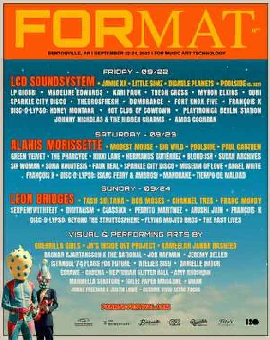 FORMAT Festival Lineup Has Alanis Morissette, LCD Soundsystem, Modest Mouse, More