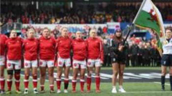 Record Wales Women's rugby crowd for England game