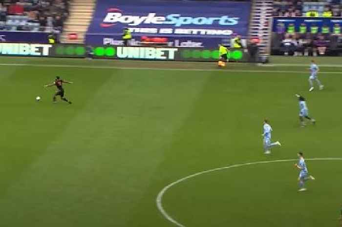 Linesman praised for 'outstanding real-time call' in Stoke City win at Coventry