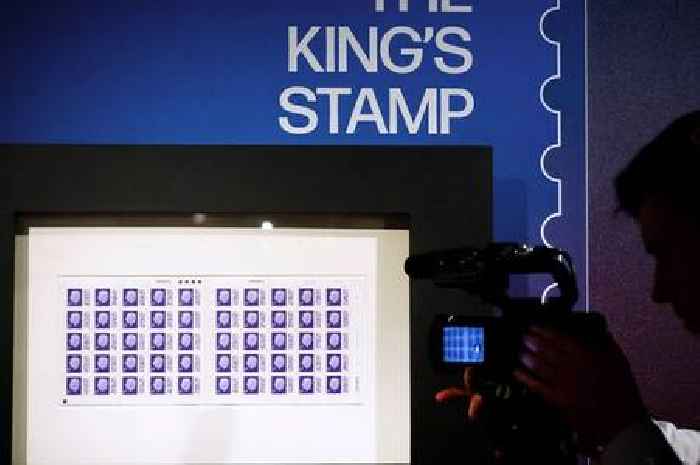 King Charles stamps on sale from today