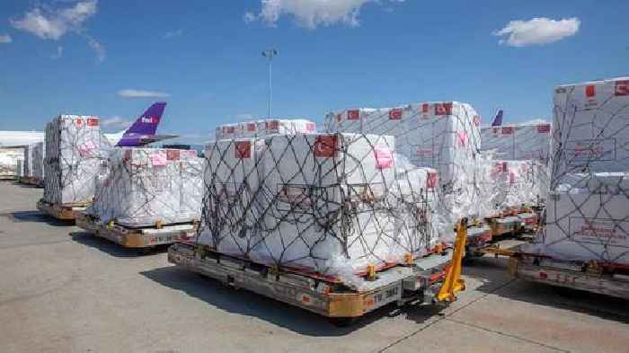 Eighty Tons of Medical Support Arrives in Turkey via FedEx Charter Flight
