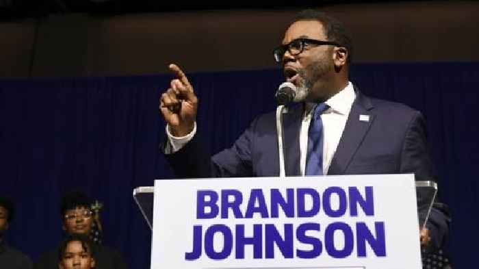 Progressive Brandon Johnson narrowly wins Chicago's mayoral seat