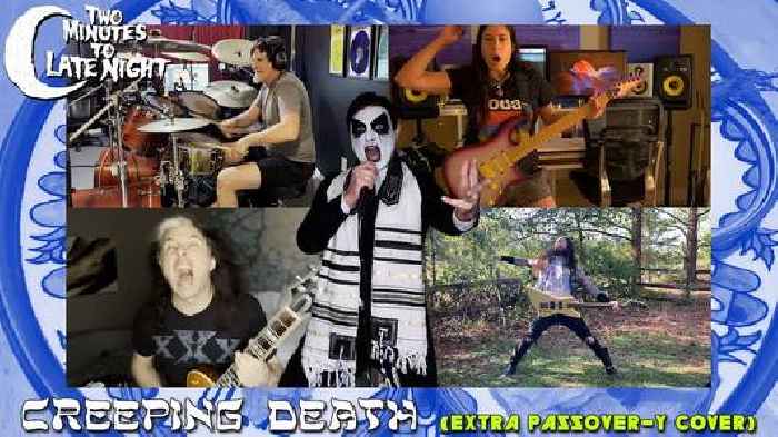 Watch Members Of Testament, Cannibal Corpse, Municipal Waste, & Dethklok Play A Passover-Themed Cover Of Metallica’s “Creeping Death”