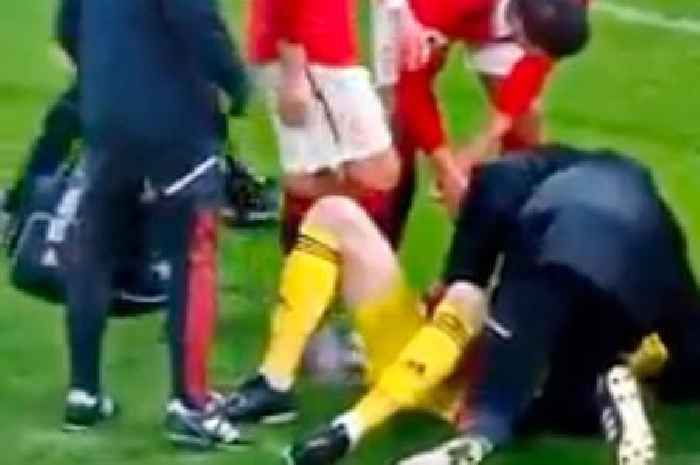 Bruno Fernandes spotted kicking Man Utd team-mate during win over Brentford