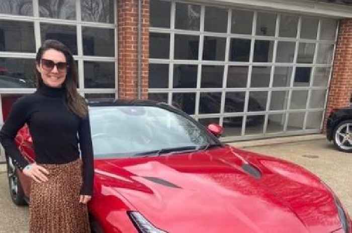 ITV Good Morning Britain's Laura Tobin 'picks up' personalised Ferrari as she takes break from show