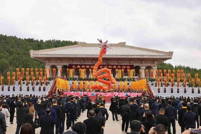 Guimao (2023) Qingming Festival Memorial Ceremony for the Yellow Emperor was held in Shaanxi Province