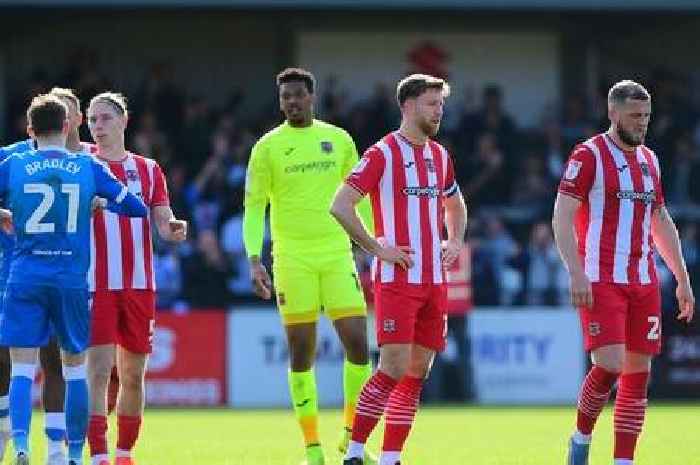 Exeter City pay the price for poor first half in Bolton Wanderers defeat