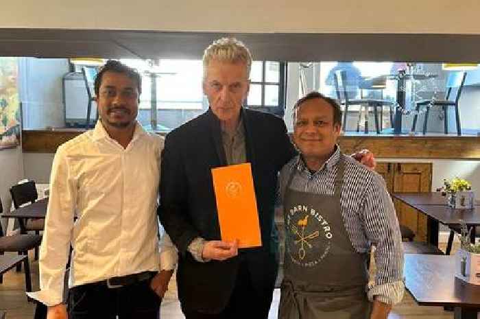 Doctor Who star Peter Capaldi spotted in Farnham Italian restaurant after filming for Amazon Prime show