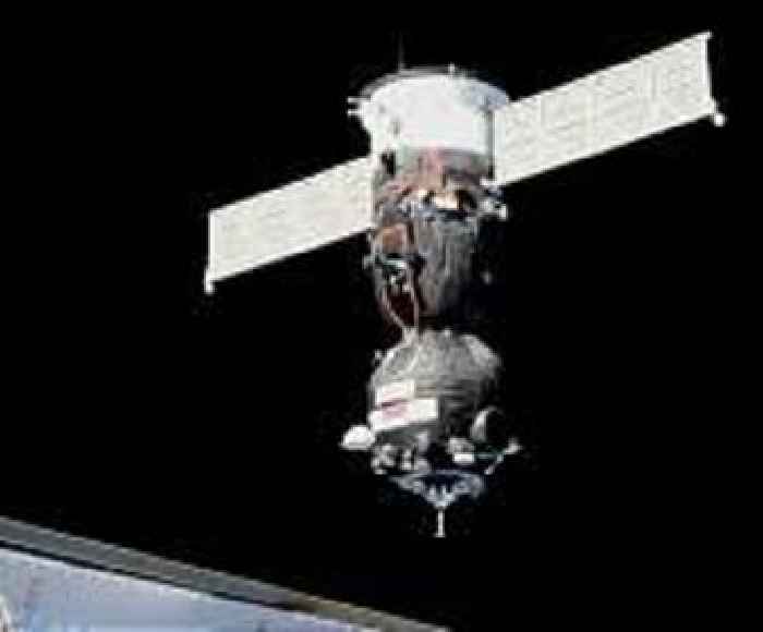 Soyuz spacecraft that will bring ISS crew back to Earth moved to new port