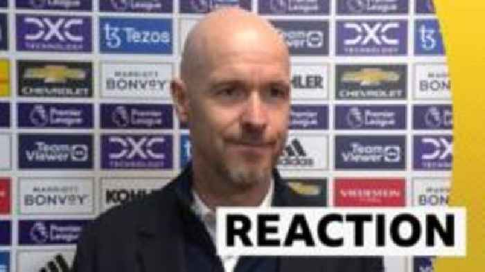 Ten Hag very happy with 'entertaining' Everton win