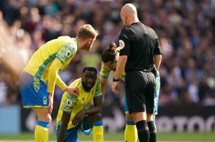 Nottingham Forest suffer major injury blow in Aston Villa clash