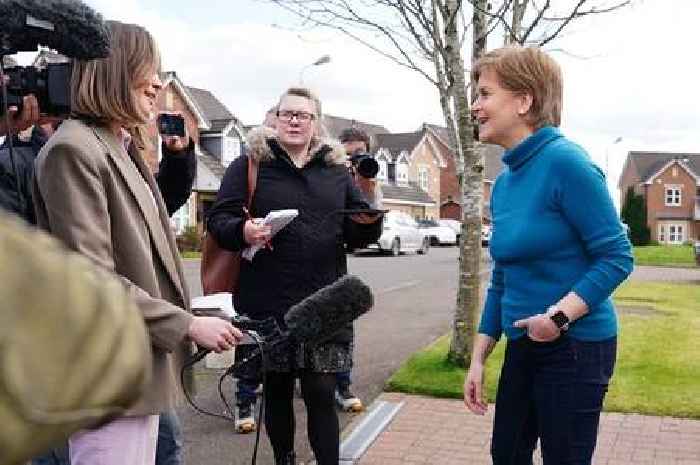 Nicola Sturgeon admits last few days 'obviously difficult' after husband's arrest