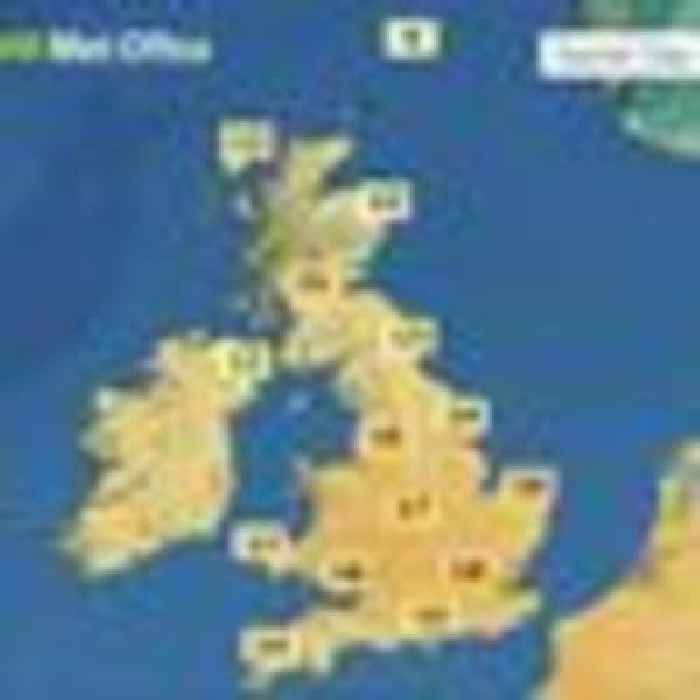UK to be warmer than parts of Greece on Easter Sunday but wet weather will follow