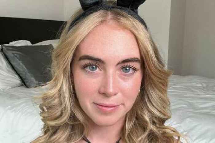 OnlyFans golf girl becomes Playboy bunny for Easter as she wears hot latex dress