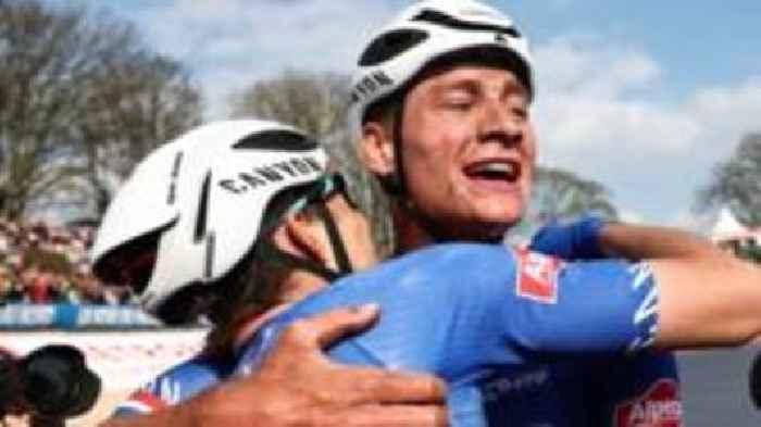 Van der Poel powers to first Paris-Roubaix win