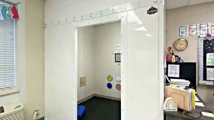 US company creates bulletproof safe rooms to protect kids in schools