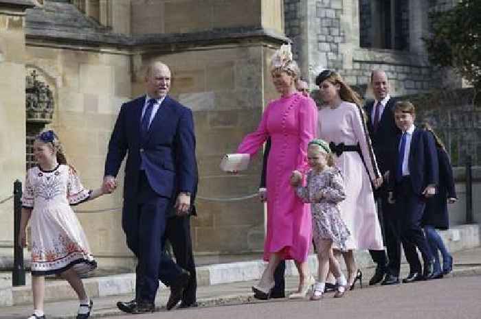 In pictures: Kate and Prince Louis steal the show as Royals attend bittersweet Easter service