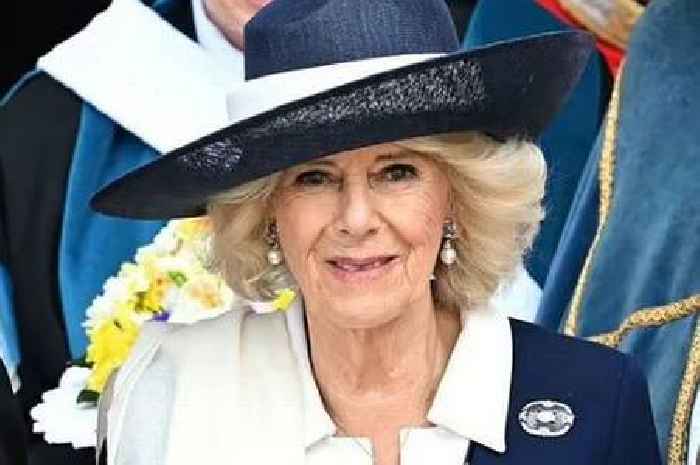 Jewellery expert reveals hidden message behind Queen consort Camilla jewel worn during royal protests