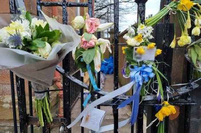 Floral tributes laid for 'beautiful' Scots boy, five, killed in bus crash