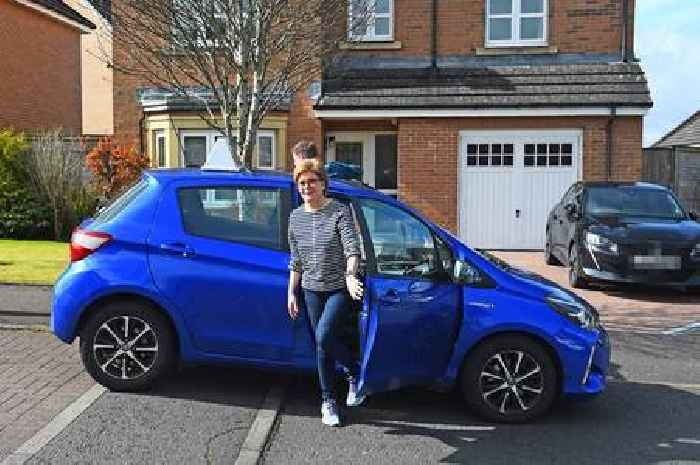 Nicola Sturgeon pictured returning home from driving lesson as SNP finance probe continues