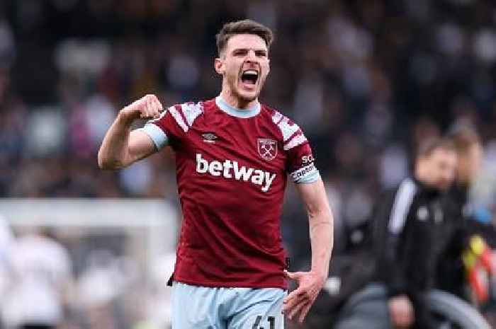 Declan Rice makes bold West Ham season prediction amid ongoing relegation struggles