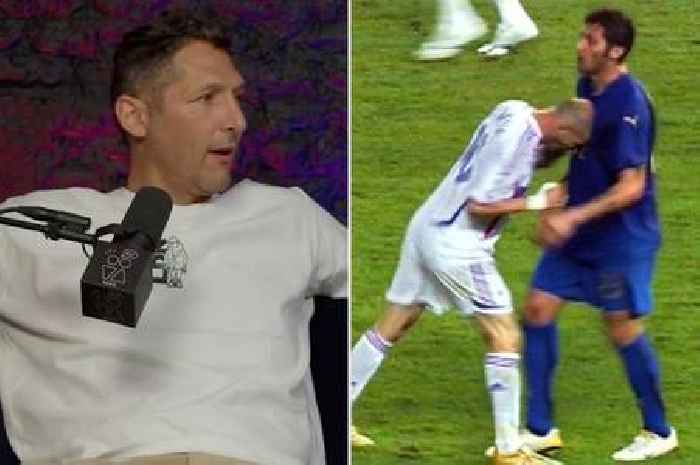 Marco Materazzi made crude sister jibe to Zinedine Zidane before World Cup headbutt