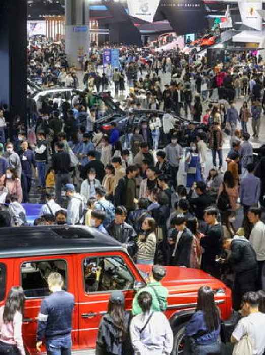 Approximately 510,000 visit the Seoul Mobility Show 2023 Opens and closes with great success